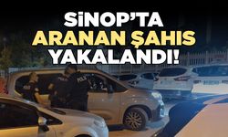 Sinop'ta aranan şahıs polisi peşine taktı!