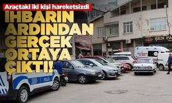Sinop'ta araç başında endişeli bekleyiş!