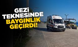 Sinop’ta gezi teknesinin kaptanı fenalaştı!