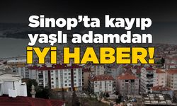 Sinop'ta kaybolan yaşlı adam bulundu