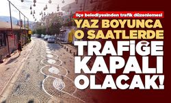 İlçede yaz dönemi trafik düzenlemesi