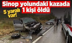 Zincirleme kazada 1 kişi öldü, 5 kişi yaralandı
