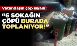 6 sokağın çöpü tek noktada toplanıyor!