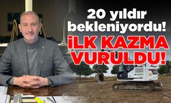 Sinop OSB Camii için ilk kazma vuruldu!