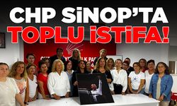 CHP Sinop Kadın Kolları'nda toplu istifa!