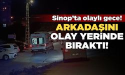 Yaralı arkadaşını umursamadı, kaza mahallinden kaçtı!