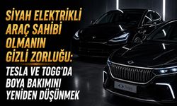 Siyah Elektrikli Araç Sahibi Olmanın Gizli Zorluğu: Tesla ve Togg'da Boya Bakımını Yeniden Düşünmek
