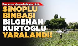 Ankara’da düşen helikopterin Sinoplu pilotu yaralandı