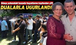 Kazada hayatını kaybeden karı koca toprağa verildi