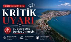 Sinop Valiliğinden vatandaşlara deniz uyarısı