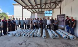Sinop’ta 83 üreticiye sera naylonu desteği!