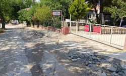 Sinop’ta sağanak sonrası bozulan yolda onarım bekleniyor