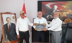 Cansuyu Derneği'nden Erfelek Belediye Başkanı Mehmet Uzun'a ziyaret