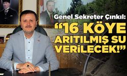 İçme Suyu Arıtma Tesisi 16 köye temiz su sağlayacak