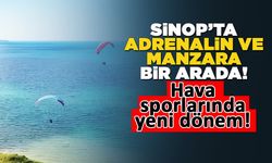 Sinop'un eşsiz manzarası gökyüzünden keşfedilecek