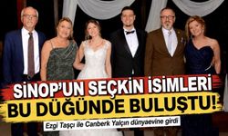 Sinop Defterdar Yardımcısı Yurdakul Taşçı'nın Mutlu Günü: Ezgi ile Canberk Dünyaevine Girdi
