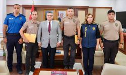 Sinop’ta bekçilerin başarısı ödüllendirildi