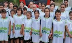 Minik sporcular Sinop’ta orman ve doğayla buluştu