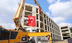 Düzce Üniversitesi Spor Bilimleri Fakültesi'nin inşaat çalışmaları sürüyor