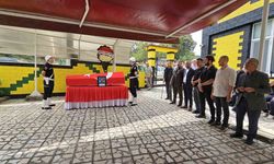 Emekli baş polis, son yolculuğuna uğurlandı