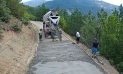 Kısalda beton yol konforu