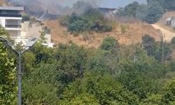 Otluk alanda çıkan yangına hızlı müdahale