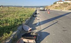 Otomobilin çarptığı elektrikli bisikletin sürücüsü öldü