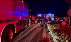 Sakarya'da iki otomobil çarpıştı: 5 kişi yaralandı