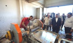 Vali Özarslan’dan ahşap üreticilerine ziyaret