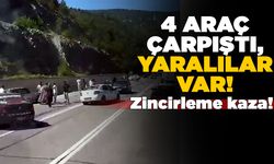 Sinop – Boyabat yolunda zincirleme trafik kazası