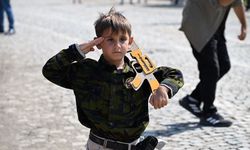 Sinop’ta minik komandolar ilgi odağı oldu!