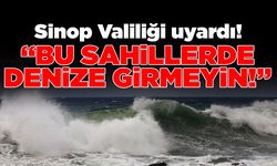 Sinop Valiliğinden bir günlük deniz uyarısı