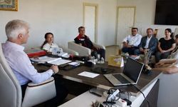 İlçe müdürlerinden Murat Genc’e hayırlı olsun ziyareti