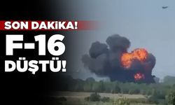 TSK'ya ait F-16 düştü!