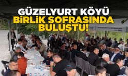 Güzelyurt köyü sakinleri birlik sofrasında buluştu