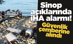 Sinop açıklarında şüpheli hava aracı alarmı!