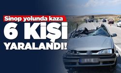Otomobil ile kamyonet çarpıştı: 2'si ağır 6 yaralı