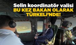 Selin koordinatör Valisi, bu kez Bakan olarak Türkeli'nde!