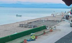 Sinop’ta plaja beton dökülmesine tepki