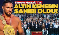 Sinoplu pehlivan Mustafa Taş'tan bir zafer daha!