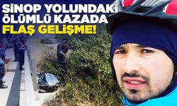 Sinop yolunda ölümle biten kazada sürücü tutuklandı