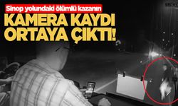Sinop yolundaki ölümlü kazanın görüntüleri ortaya çıktı