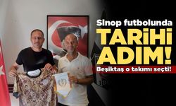 Sinop futbolu için tarihi adım: Beşiktaş’ın pilot takımı Sinop’tan!