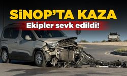 Sinop’ta kaza: Ekipler sevk edildi!