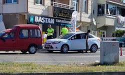 Sinop Selanik Caddesi’nde kaza!