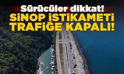 Sinop – Samsun yolunda üstyapı çalışmaları