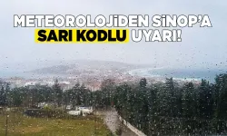 Sinop ve tüm ilçelerine kuvvetli yağış uyarısı!
