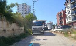 Sinop’ta hasarlı yollarda onarım çalışması