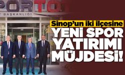 Sinop'un iki ilçesine yeni spor yatırımları geliyor!
