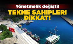 Özel Tekneler Yönetmeliğinde yeni dönem
